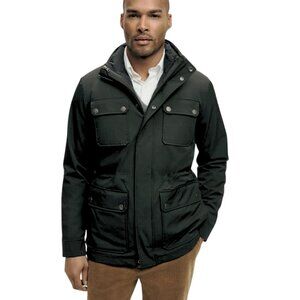 Brooks Brothers 3-In-1 Down Tech Coat Black XXL NWOT